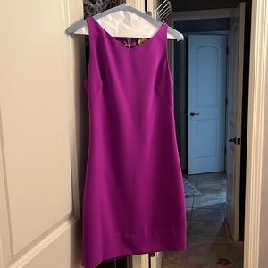 Purple work dress
